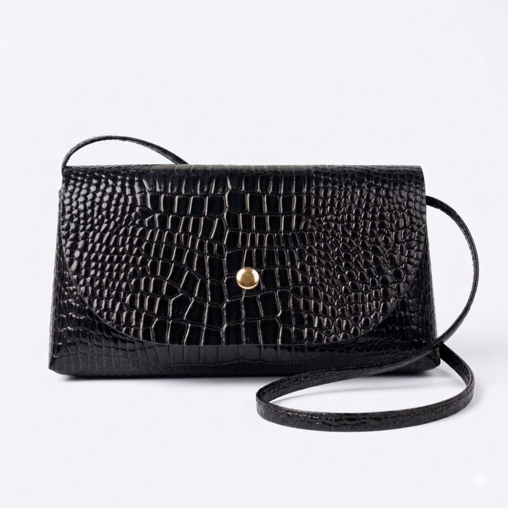 Croco Sling Bag - Gambar 2
