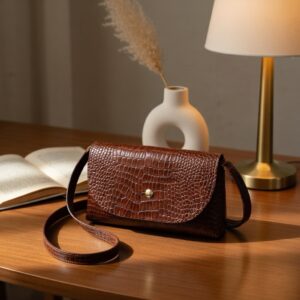 Croco Sling Bag